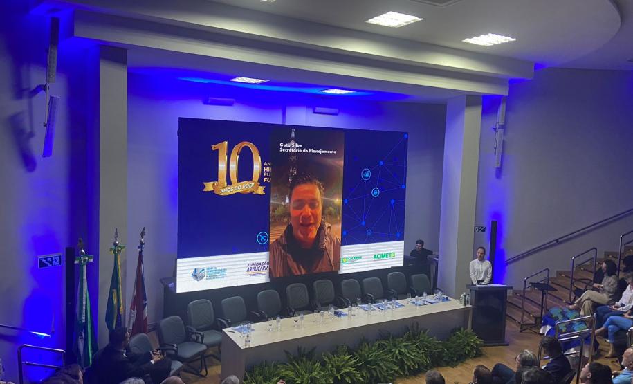 Secretaria do Planejamento participa de celebração aos dez anos de Programa Oeste em Desenvolvimento