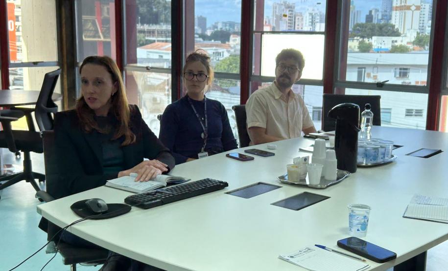 Alguns membros da Coordenação de Planejamento Regional da Secretaria do Planejamento (SEPL).