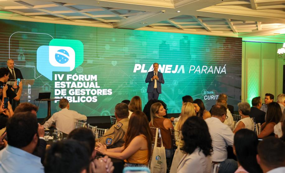 Paraná Produtivo é tema do IV Fórum Estadual de Gestores Públicos em Curitiba